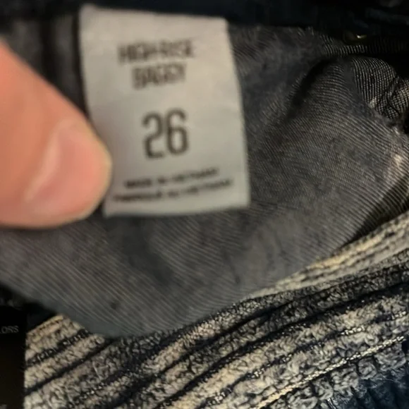 BDG Urban Outfitters High Rise Baggy Corduroy Pants size 26 - Picture 7 of 8